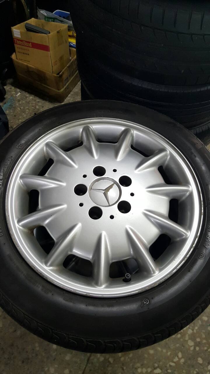 中古圏 BENZ 鋁圈 16吋 5X112  W202 W203 W210 W211