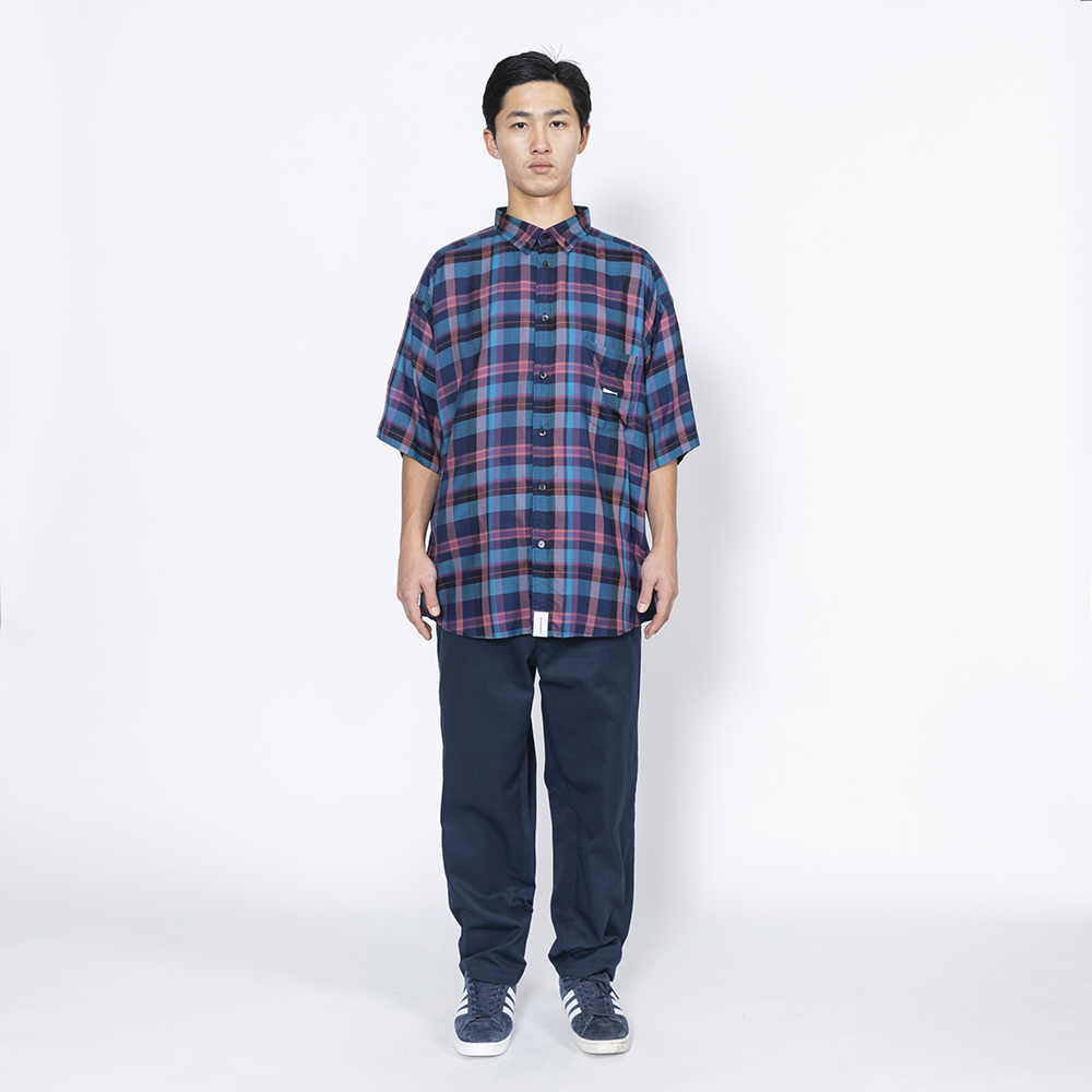 日貨代購CITY】2021SS DESCENDANT HYANNIS B.D SS SHIRT 格紋短袖襯衫