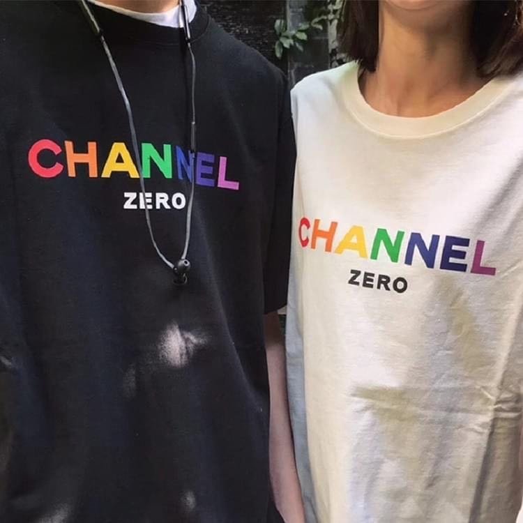 xsPC SSUR Channel 惡搞彩色字Tee 正品 特價 S-XL