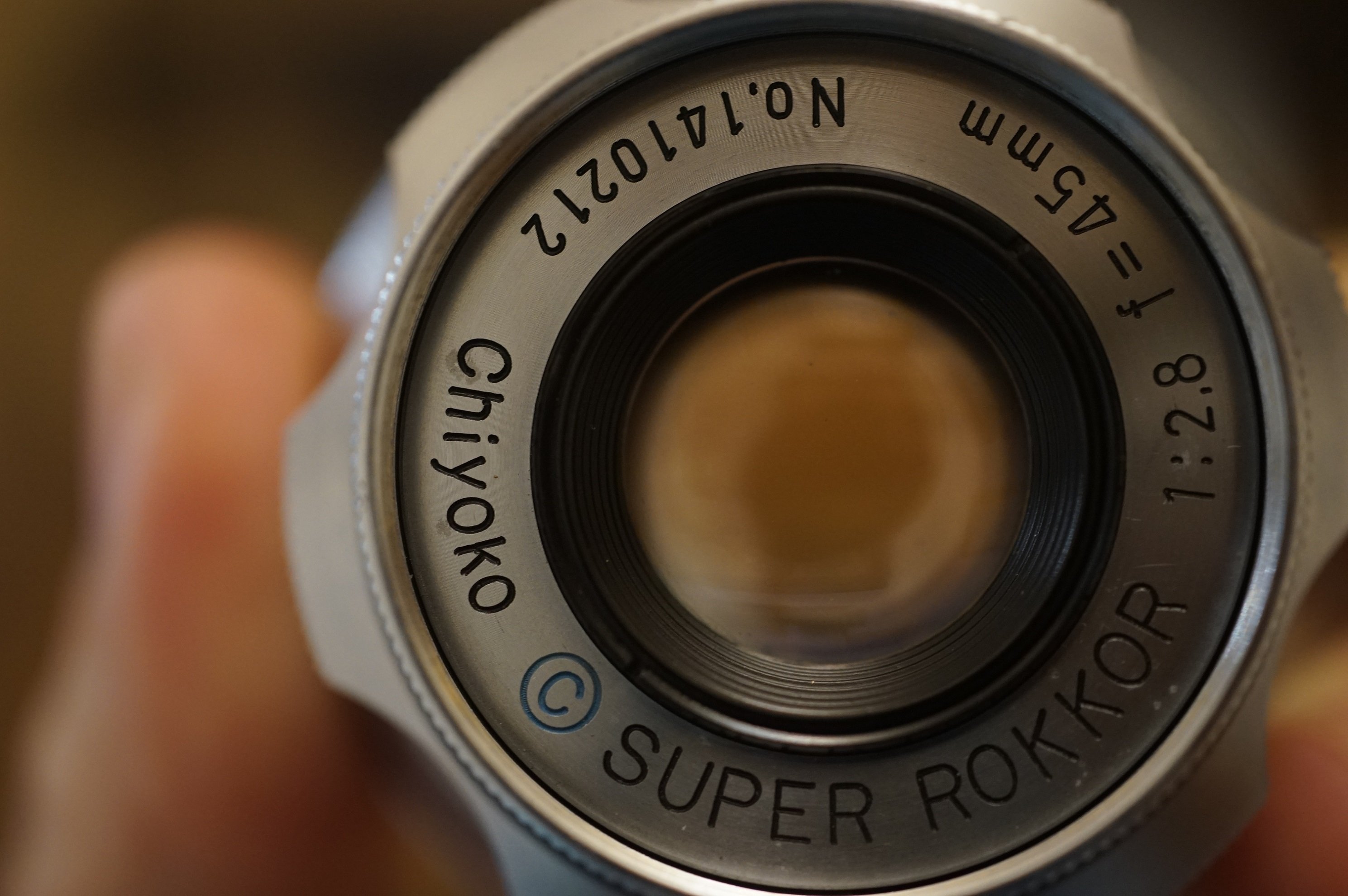 千代田光學Minolta Chiyoko Super-Rokkor 45mm f/2.8 L39口可轉Sony E 
