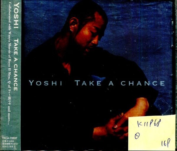 *真音樂* YOSHI / TAKE A CHANCE 日版 二手 K11968(下標賣)