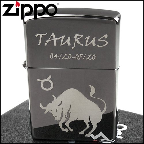 ☆哈洛德小舖☆全新【ZIPPO】雷雕創作~12星座系列-雷射雕刻打火機(黑冰