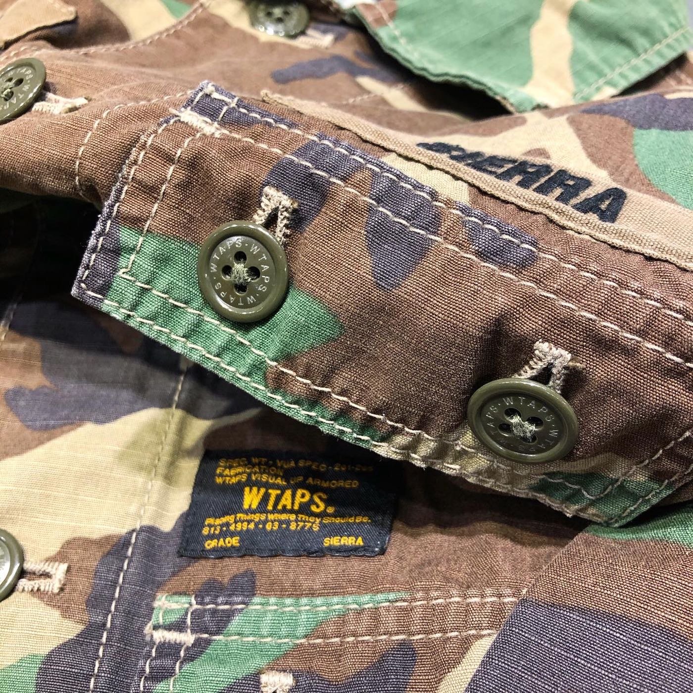 希望商店】 WTAPS JUNGLE SHIRT 13AW 經典迷彩四袋軍衫| Yahoo奇摩拍賣