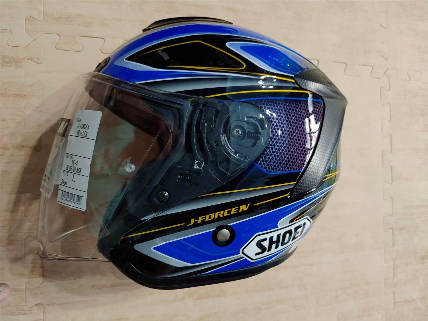 SHOEI J-FORCE4 BRILLER TC-2 &オプション新品 | angeloawards.com