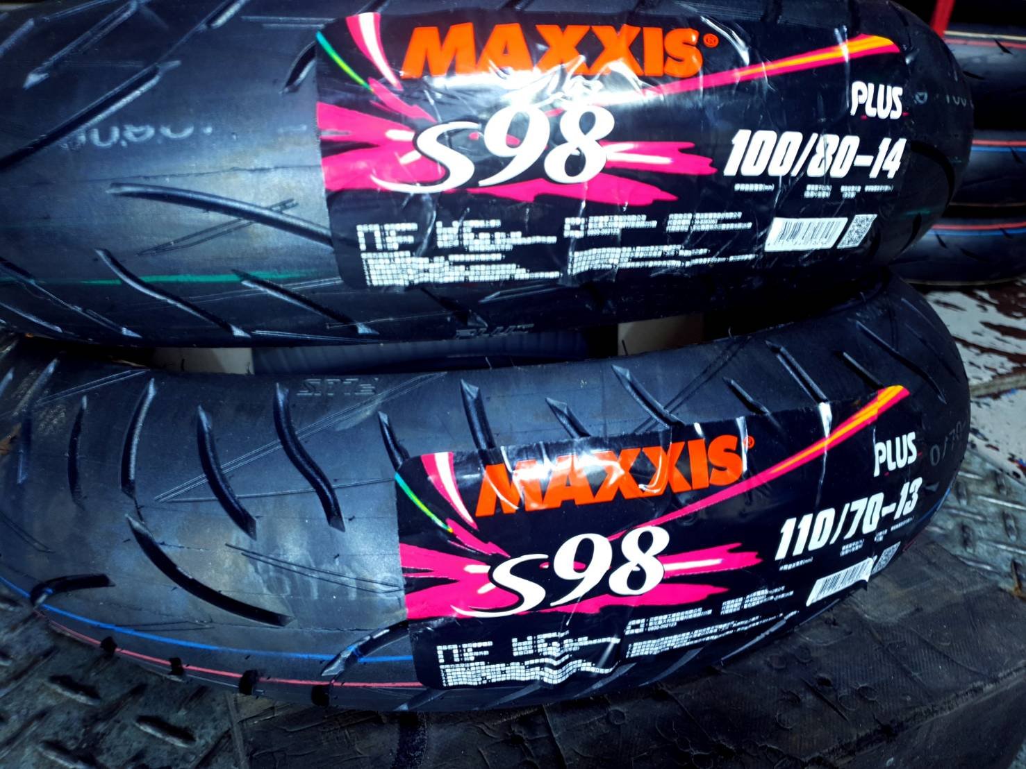 Gogoro2 瑪吉斯 MAXXIS 100/80-14 S98  PLUS 機車輪胎 機車胎  售價 2250元