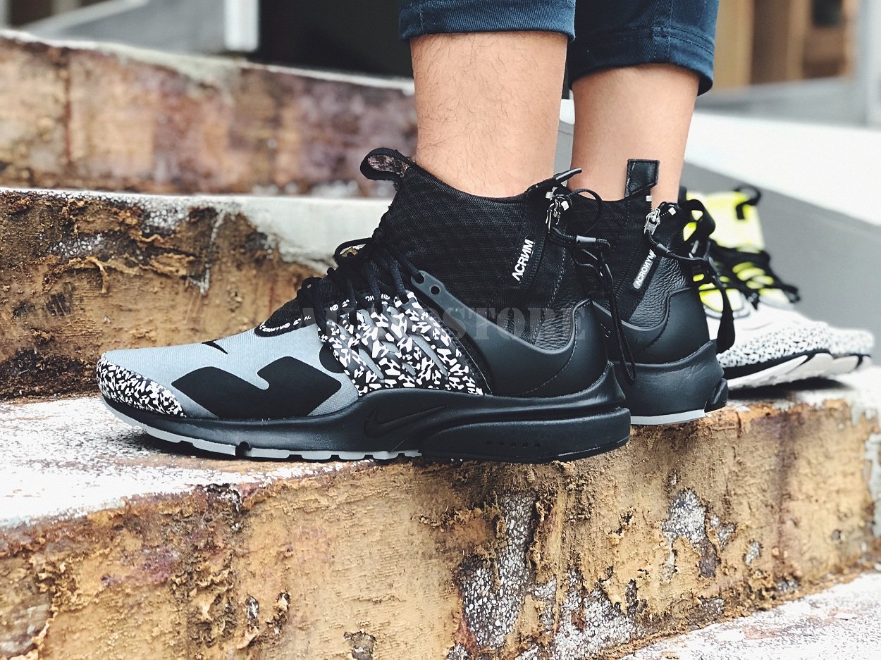 A-KAY0】NIKE X ACRONYM AIR PRESTO MID 黑灰【AH7832-001】 | Yahoo