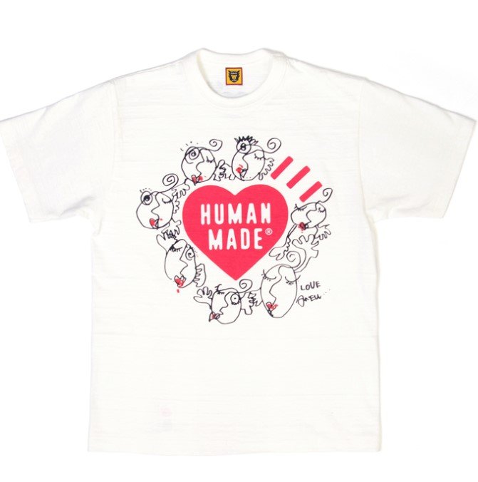 HUMAN MADE × 木梨憲 T-SHIRT-