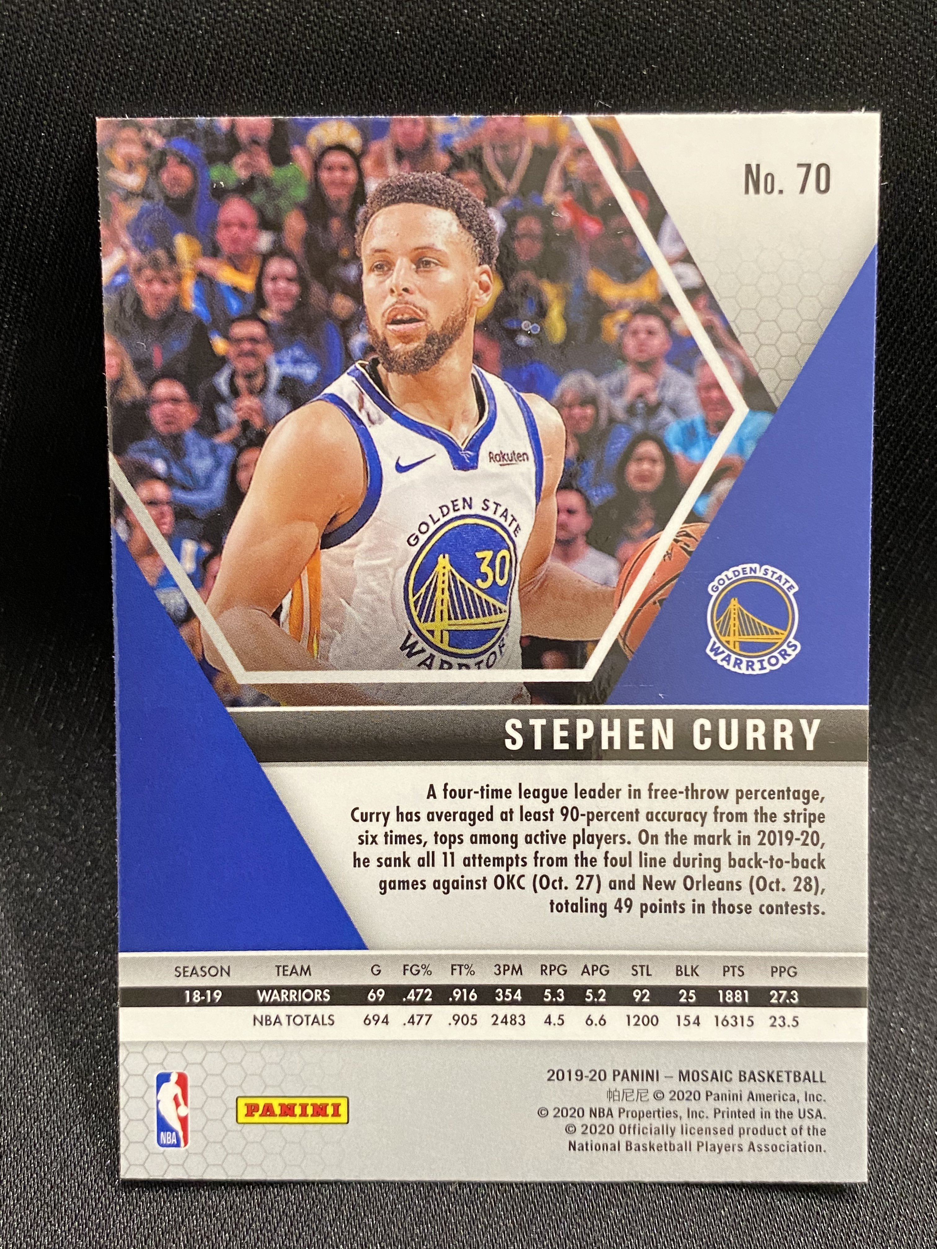 国内正規品限定 【5枚限定】2020-21 Stephen 【49 Curry 安い販売中