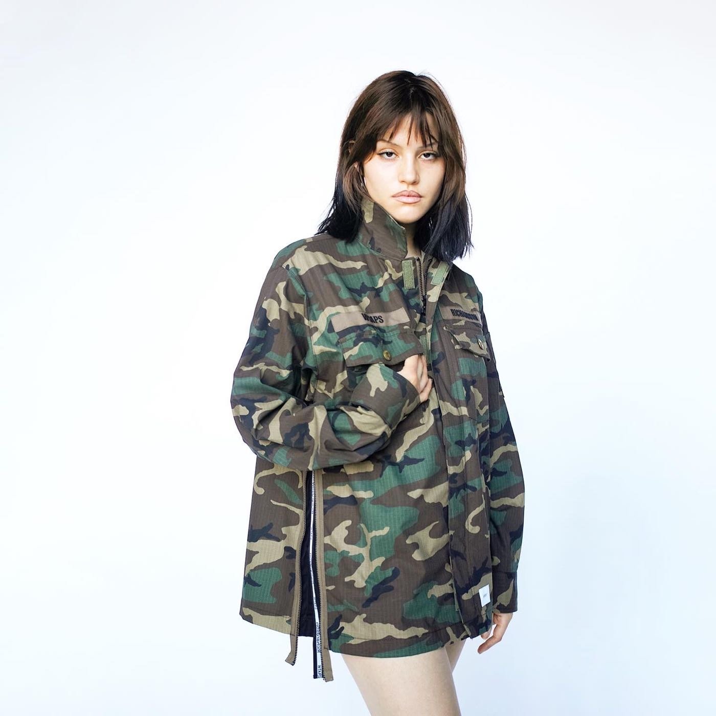 希望商店】WTAPS x RICHARDSON BUDS LS 20AW 非目錄款迷彩兩袋軍衫