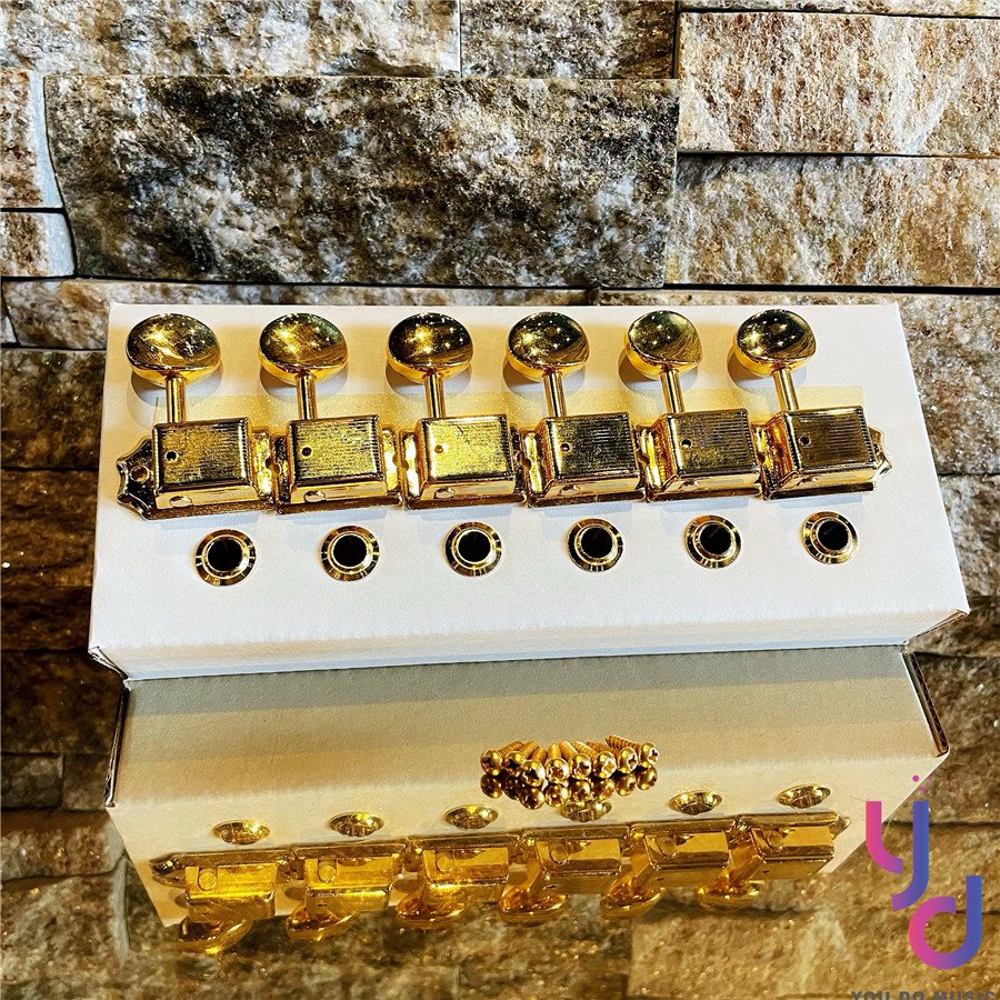 分期免運Fender Vintage Tuners Gold Strat Tele 復古式金色電吉他弦鈕