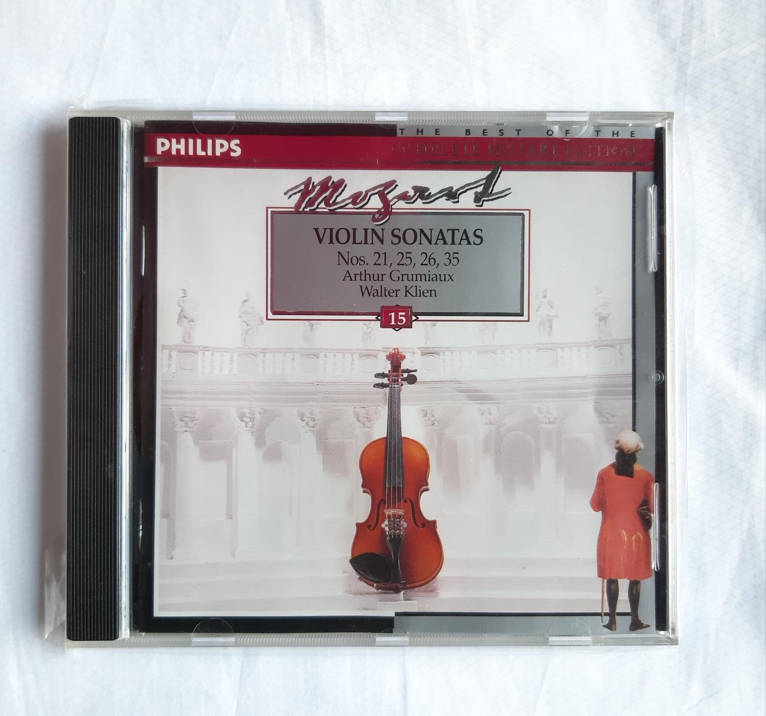 莫札特第25, 26, 35號小提琴奏鳴曲Mozart Violin Sonatas 鋼琴Grumiaux