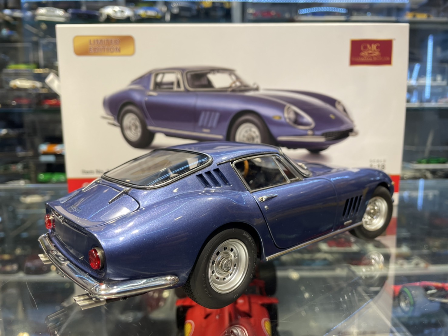 吉華科技@ 1/18 CMC M-239 Ferrari 275 GTB/C 1966 Blue | Yahoo奇摩拍賣