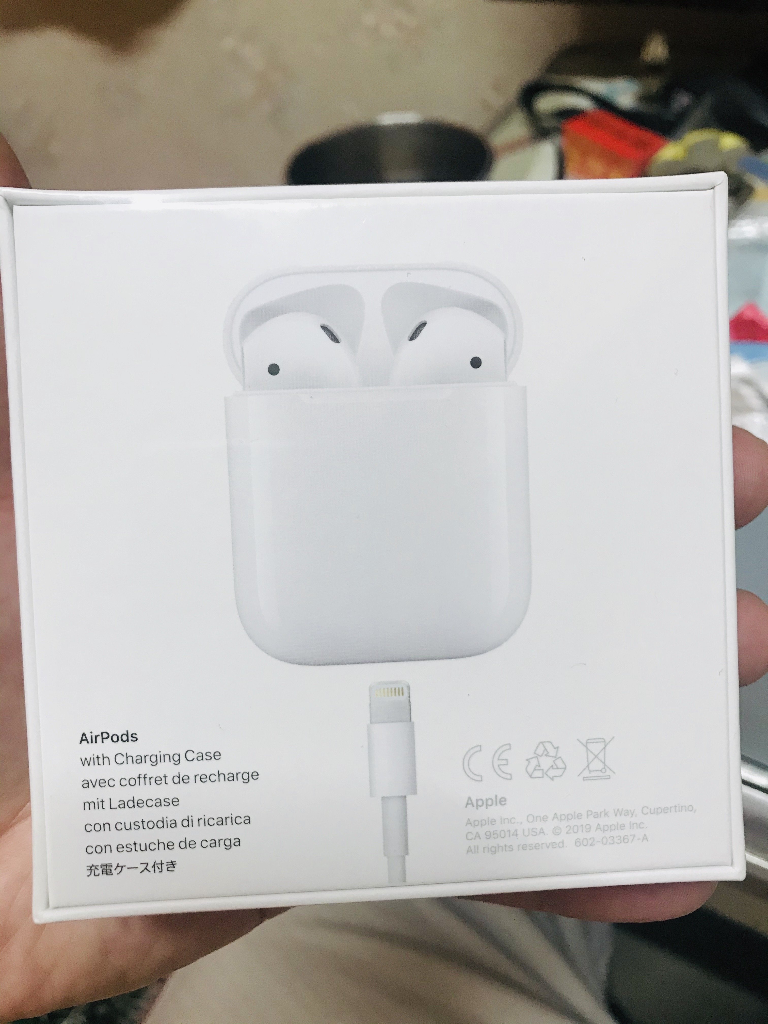 台灣蘋果原廠公司貨 Apple AirPods 2代 單耳。全新盒裝拆賣  直接拆全新給你 遺失救星