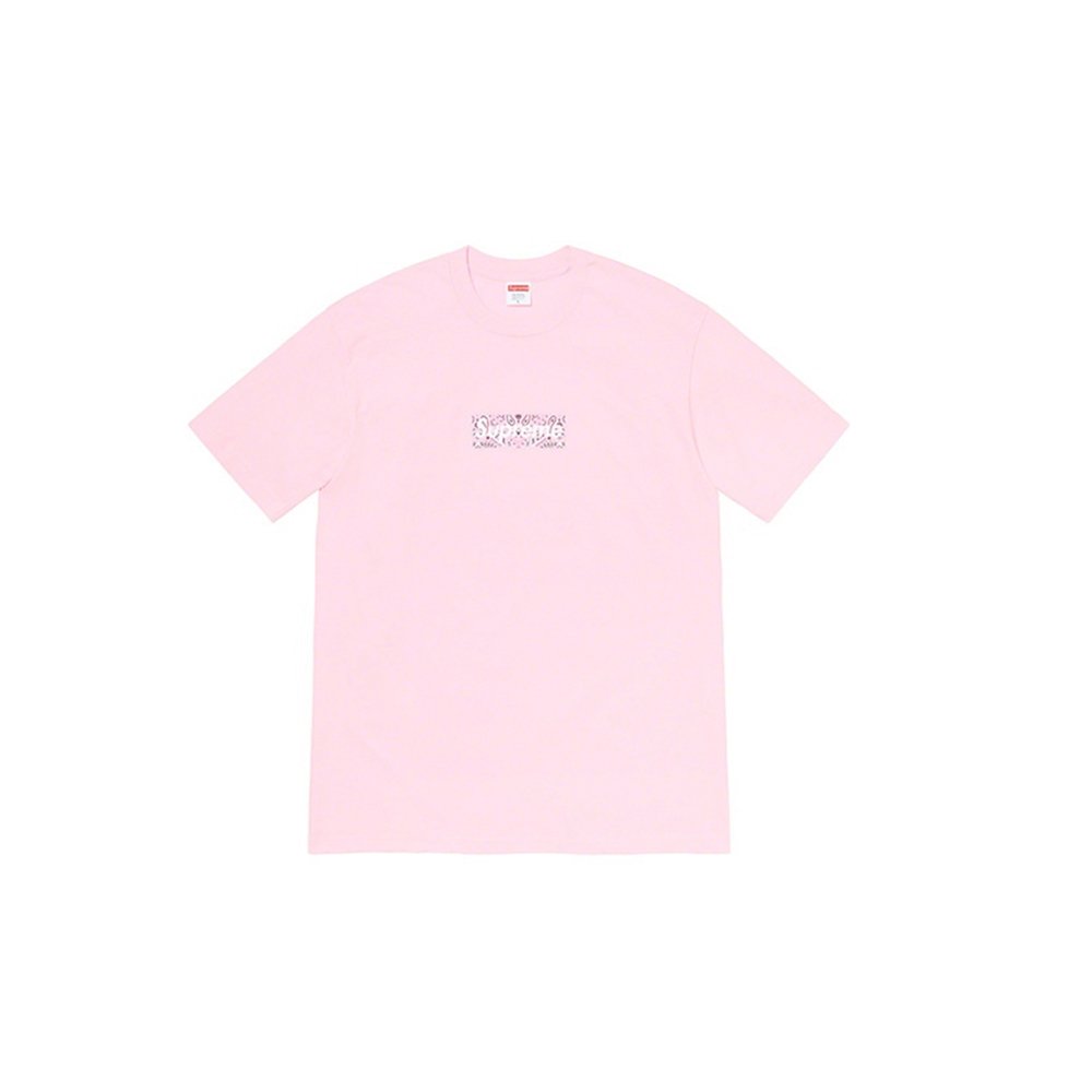19FW Supreme Bandana Box Logo TEE 短袖T恤短T 男女| Yahoo奇摩拍賣