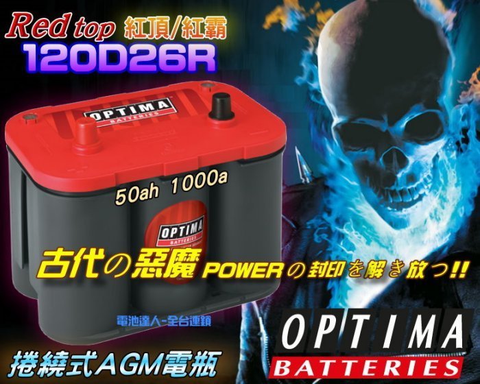 数量限定低価120D26L OPTIMA バッテリー 新品 マツダ カペラ RT120D26L 送料無料 L