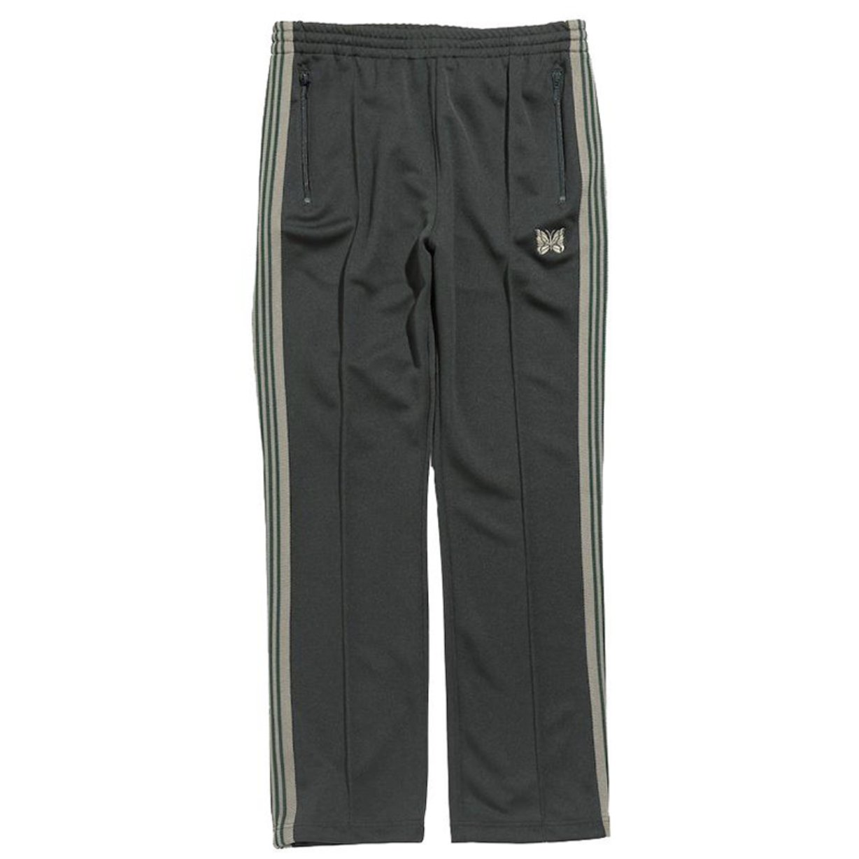 訂製款】2021AW Needles Track Pants Narrow 運動長褲 蝴蝶 墨綠色L 僅