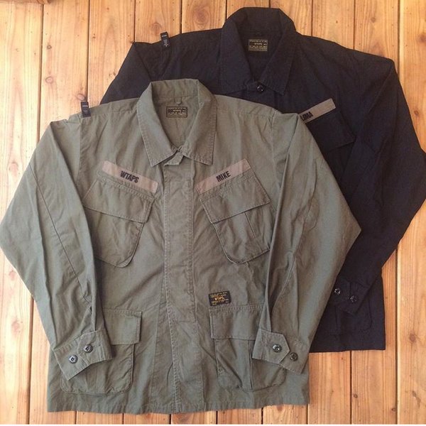 希望商店】 WTAPS JUNGLE LS SHIRT 16AW 經典斜四袋軍衫| Yahoo奇摩拍賣