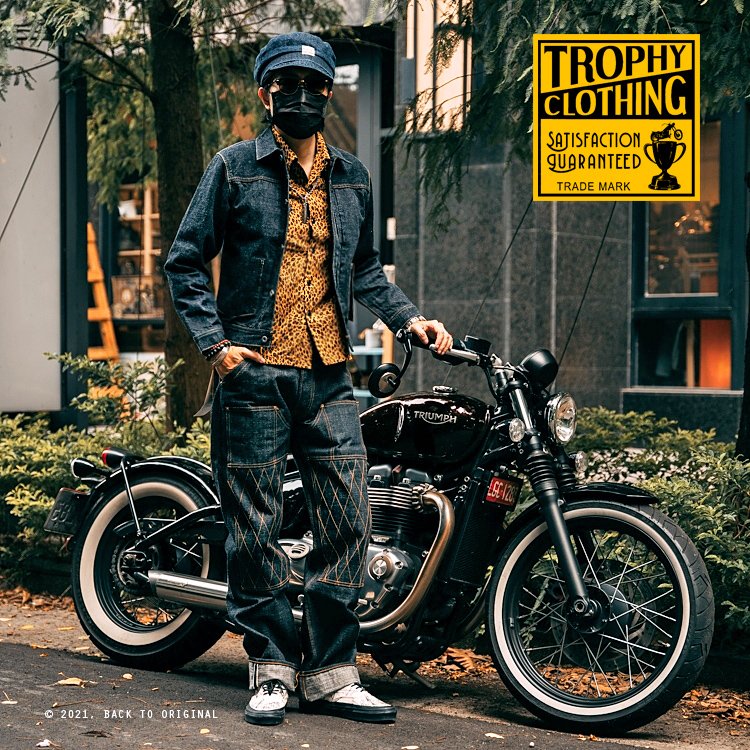 BTO 日本【Trophy Clothing】2605 Dirt Denim 招牌一代牛仔外套