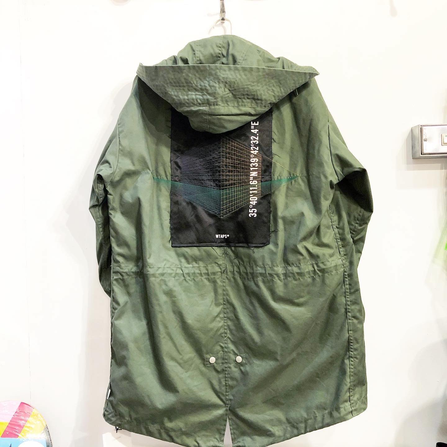 希望商店】【✓寄賣商品】WTAPS WM-51 JACKET 19SS 刺繡魚尾夾克