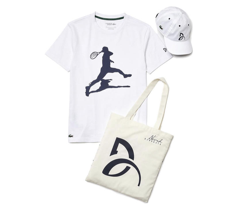 【T.A】限量優惠 Lacoste Novak Djokovic 三件式 限量 紀念套組 短袖上衣 / 手提帆布袋/ 網球帽  耶誕禮物 交換禮物