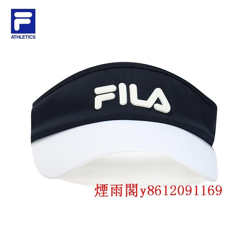 特賣-新品FILA GOLF 高爾夫系列球帽秋季女子防曬空頂帽遮陽戶外