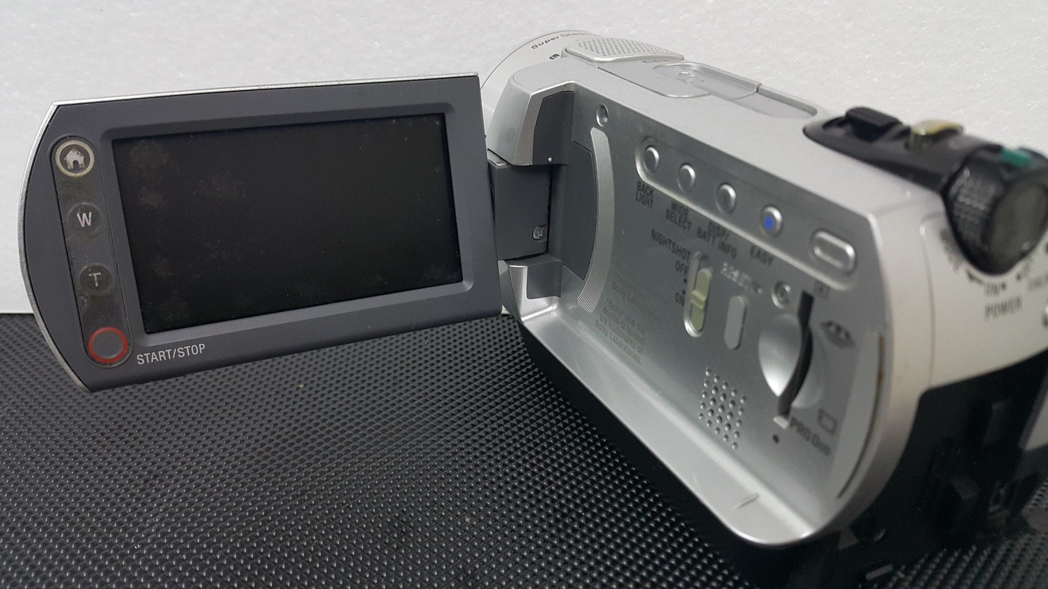 研舊所】故障品SONY DCR-SR300高畫質硬碟數位攝影機(日本製)報帳維修 
