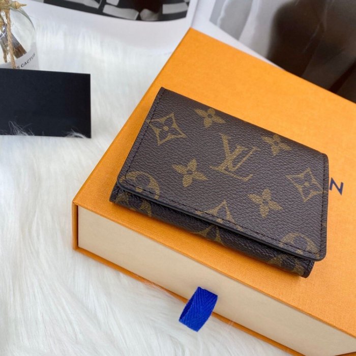 Louis Vuitton Monogram Eclipse Enveloppe Carte de visite M63801