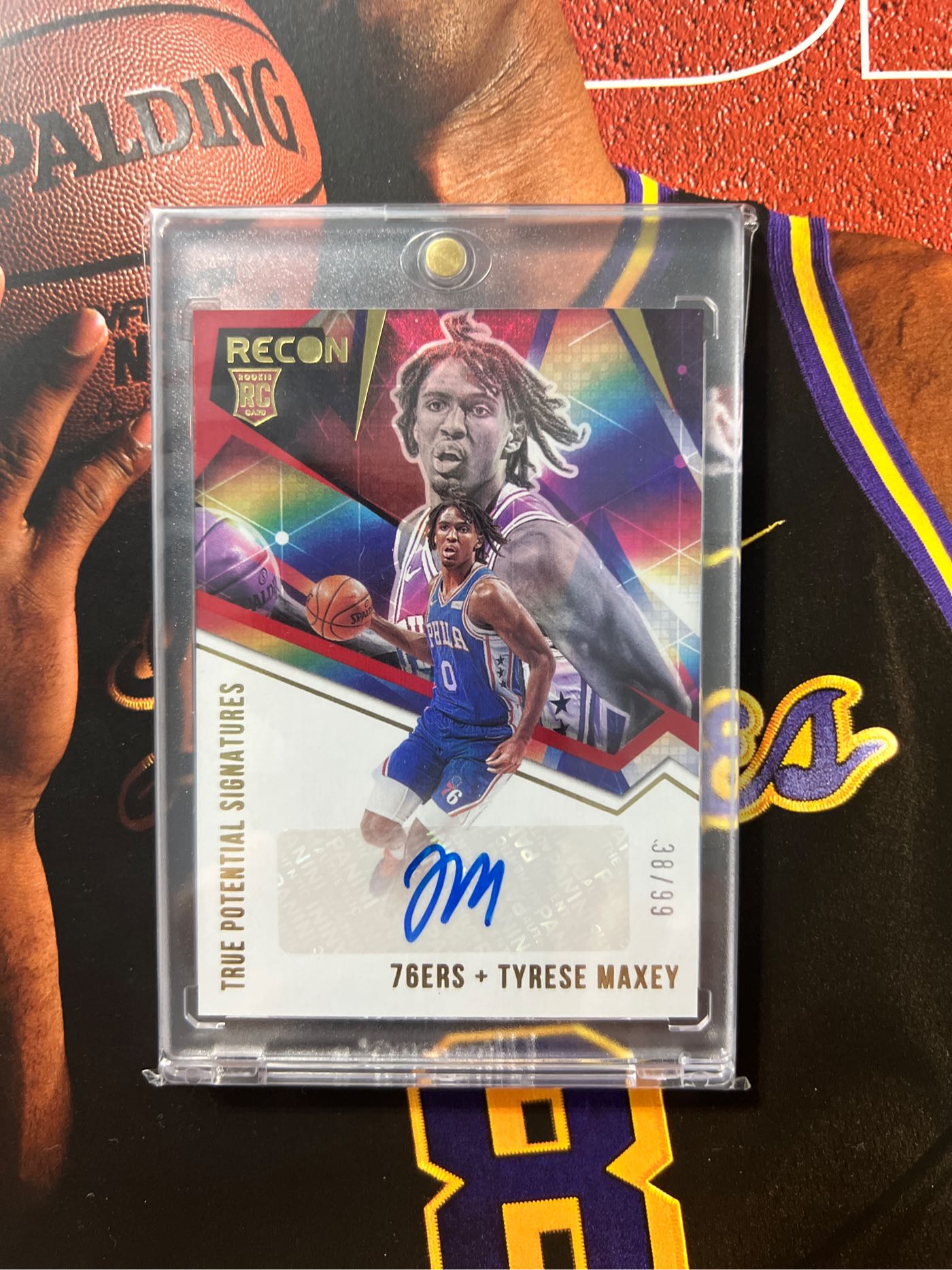 限量99）2020-21 Recon Tyrese Maxey RC AUTO | Yahoo奇摩拍賣