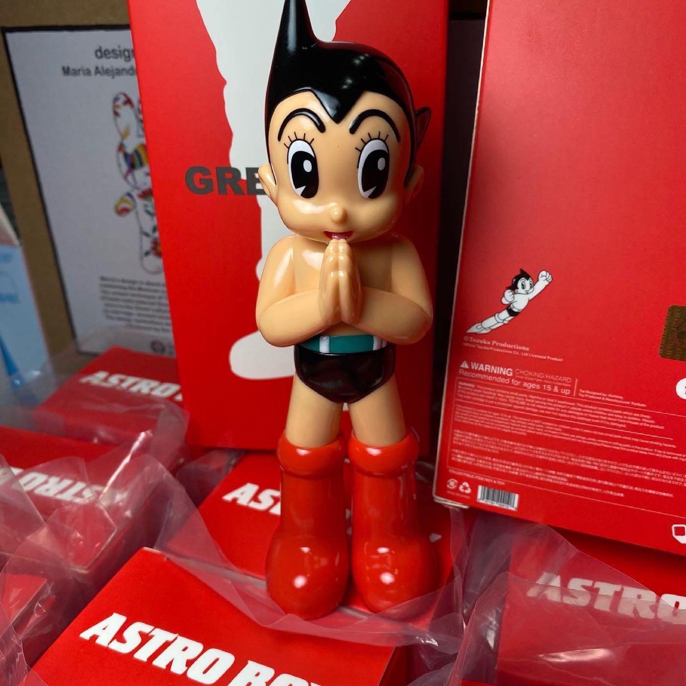 SECRET BASE SECRETBASE BIG SCALE ATOM ASTRO BOYアトム ソフビ 