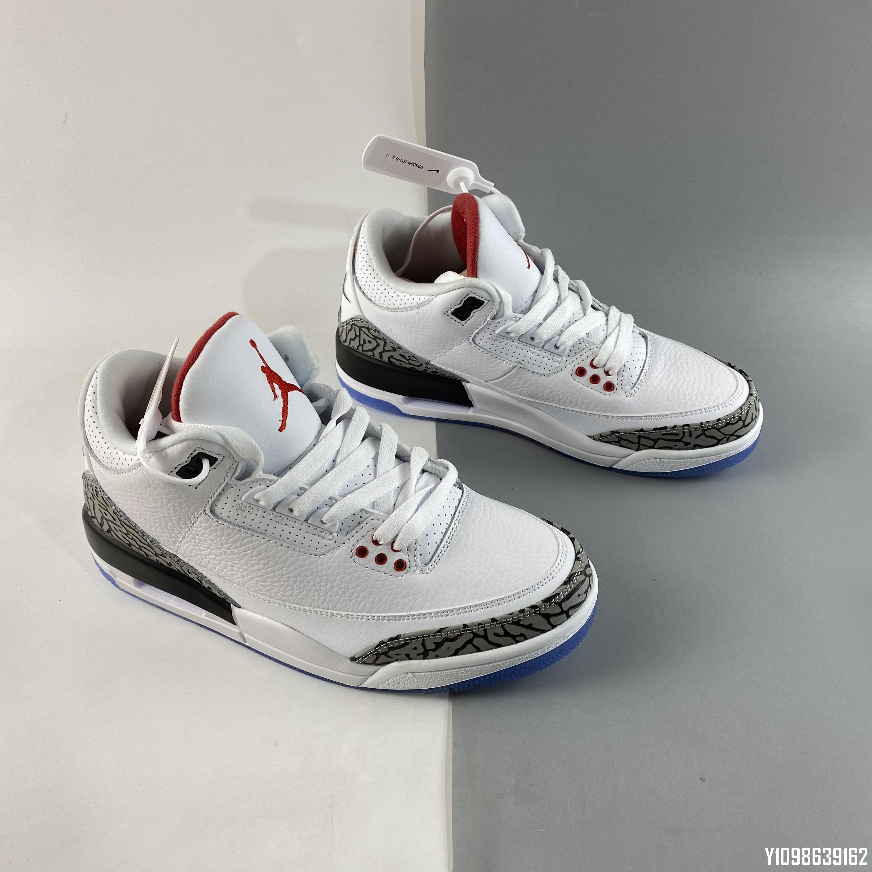 Air Jordan 3 Retro NRG Mocha AJ3 白水泥爆裂紋籃球鞋923096-101 40