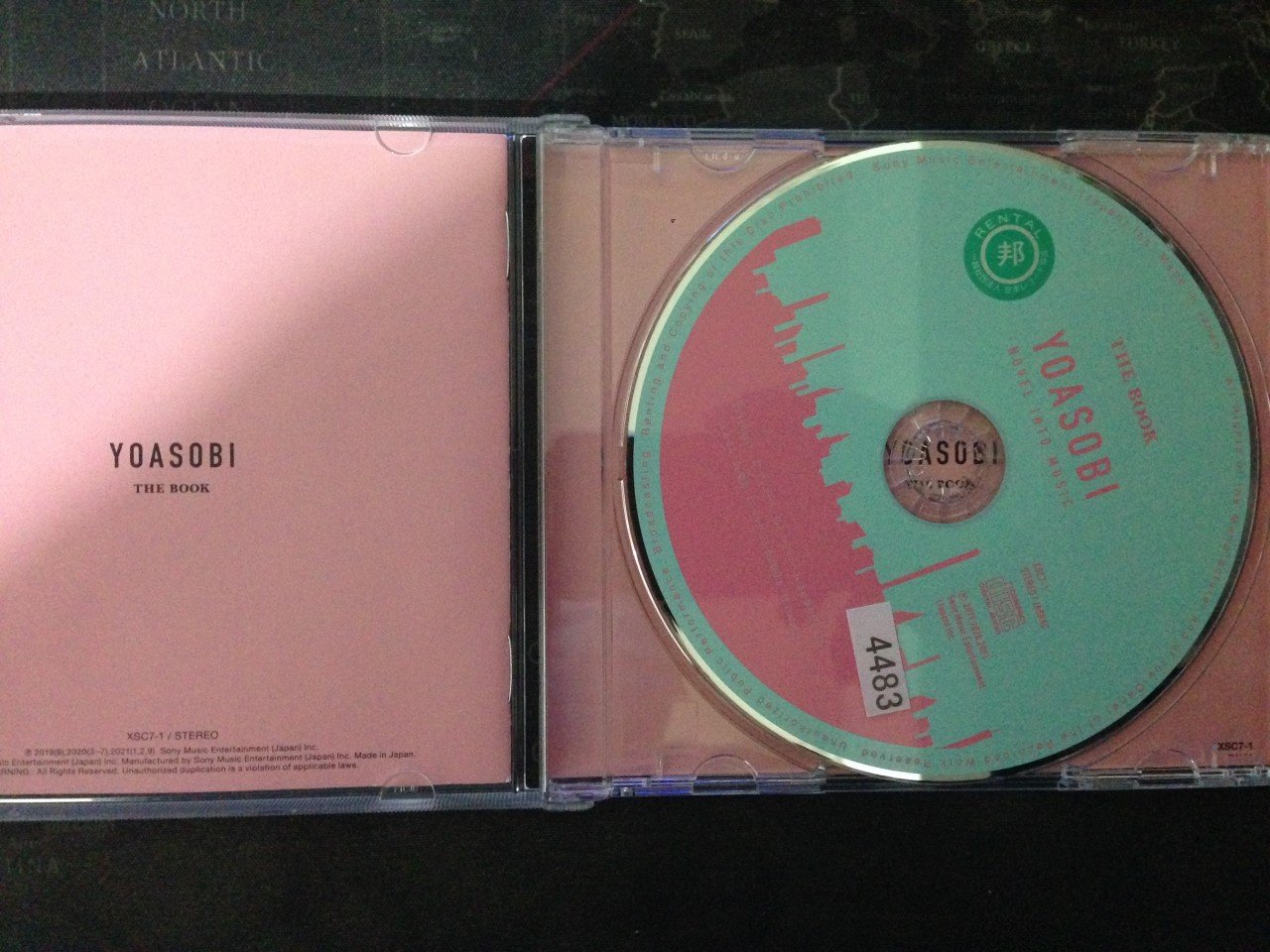 天空艾克斯代訂YOASOBI- THE BOOK 普通盤塑膠盒裝CD 日版二手