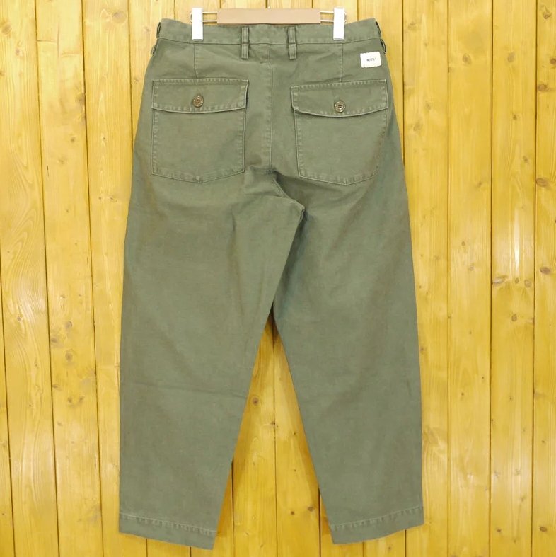 Wtaps BUDS / TROUSERS. COTTON. SATIN 綠3 | Yahoo奇摩拍賣