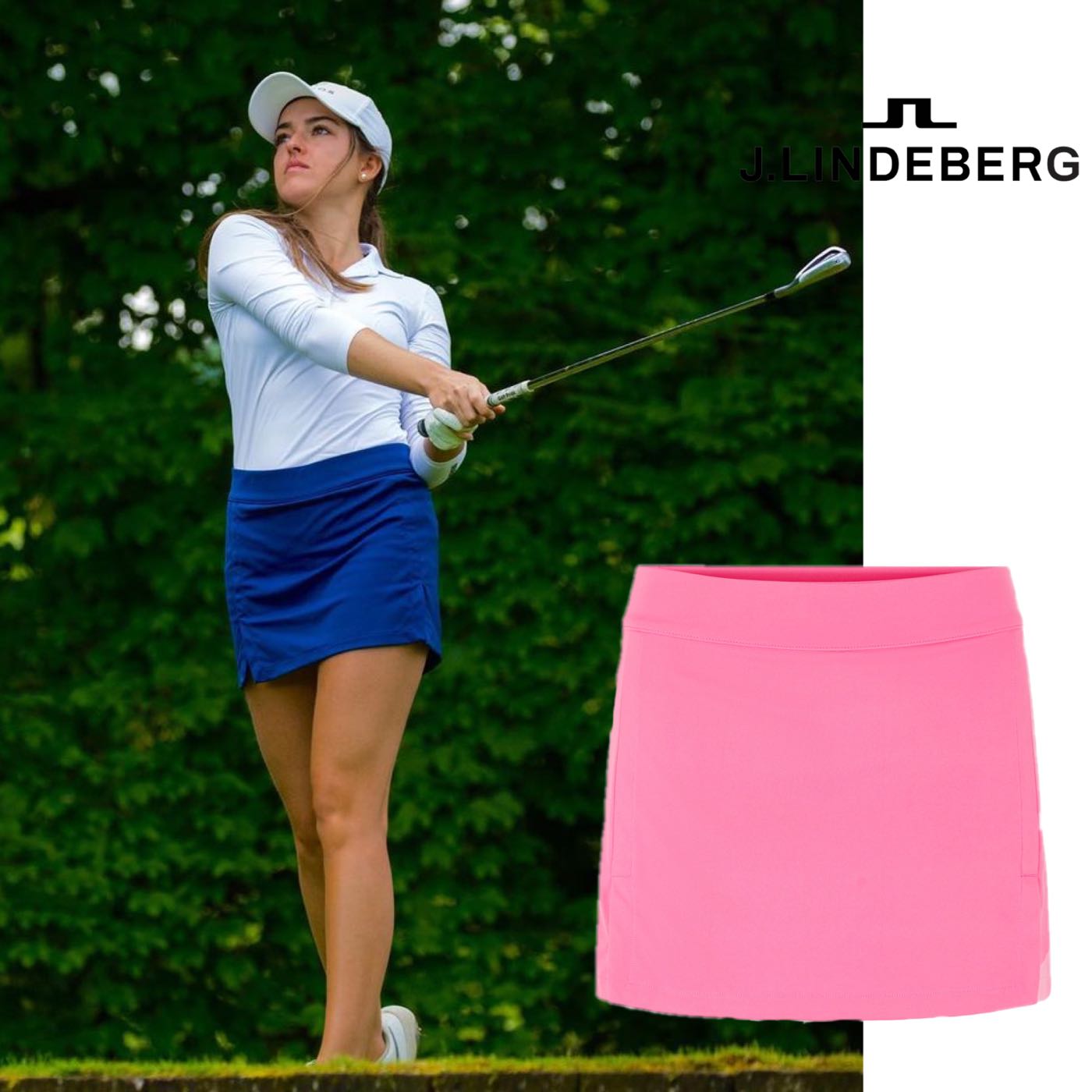 【貓掌村GOLF】J.Lindeberg 女款 Amelie高爾夫短裙 2色