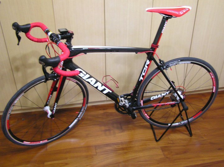 2011 Giant TCR Advanced 3 黑紅 L 號