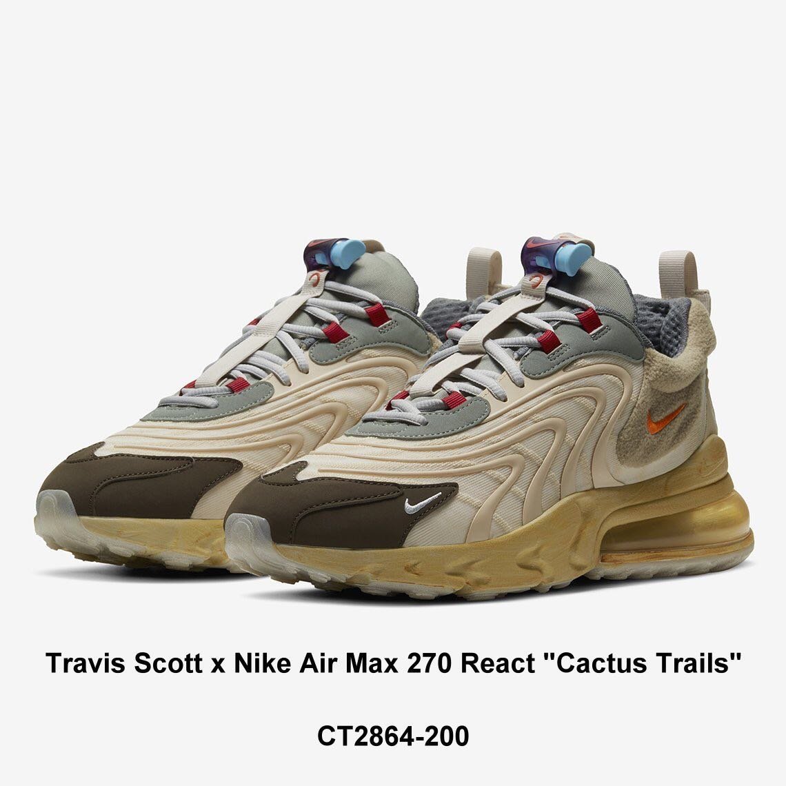 Nike air max 270 x Travis scott CT2864-200 US10 只有一雙| Yahoo