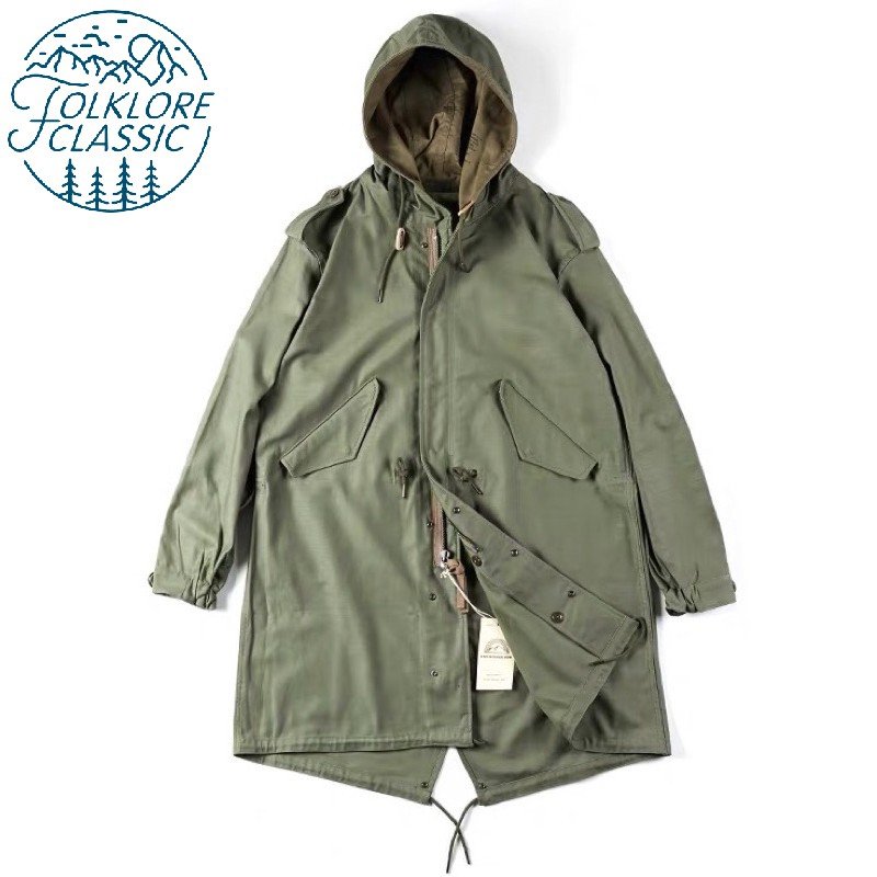 Folklore Classic M51 mods coat 復刻二戰魚尾風衣保暖羊毛內裏軍裝