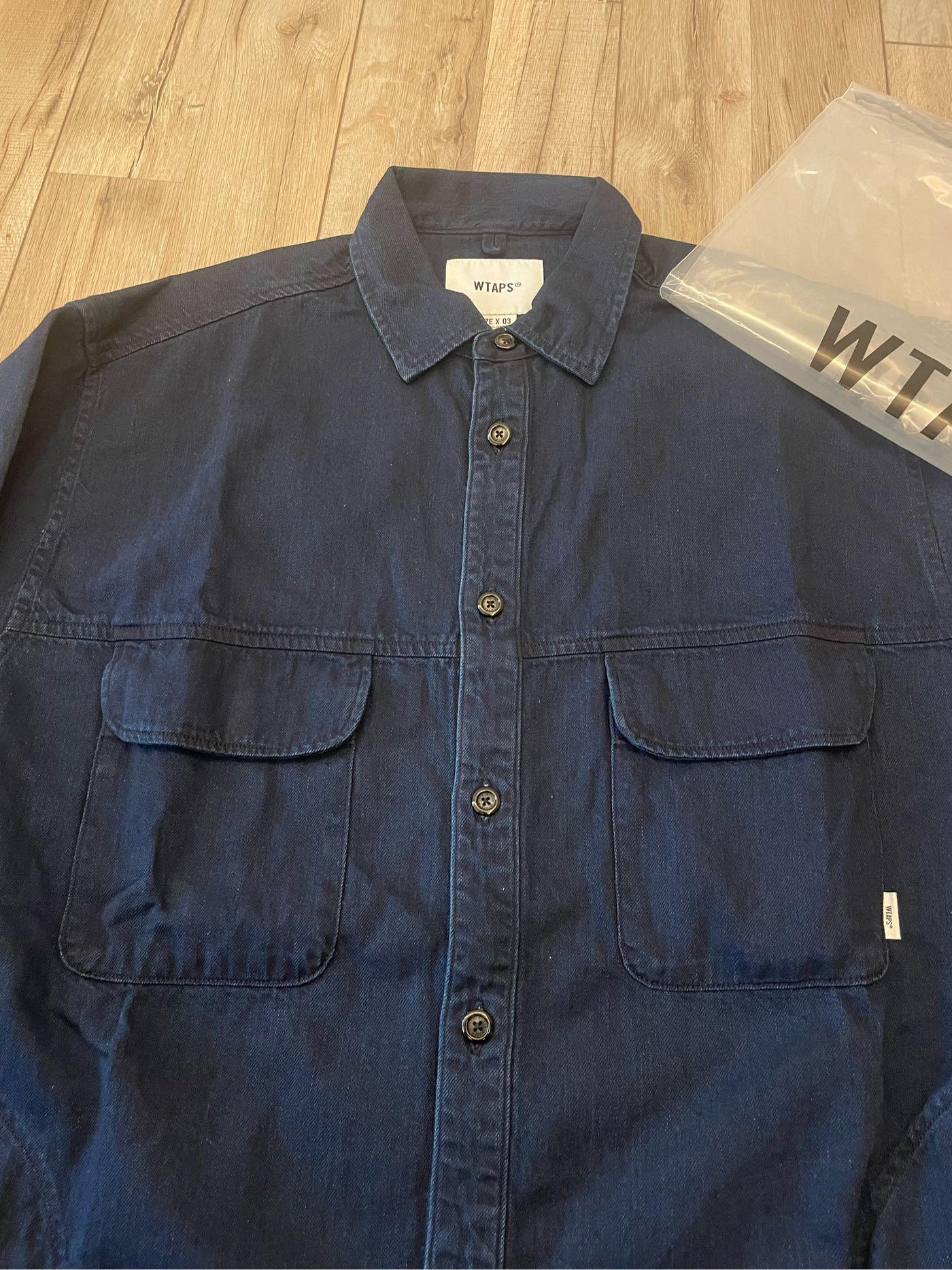 WTAPS 231WVDT-SHM01 WCPO / LS / COTTON. DENIM 牛仔襯衫外套| Yahoo