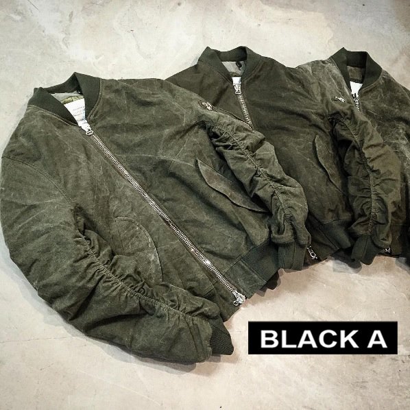 BLACK A】獨家日本細川雄太READYMADE MA1軍布外套| Yahoo奇摩拍賣