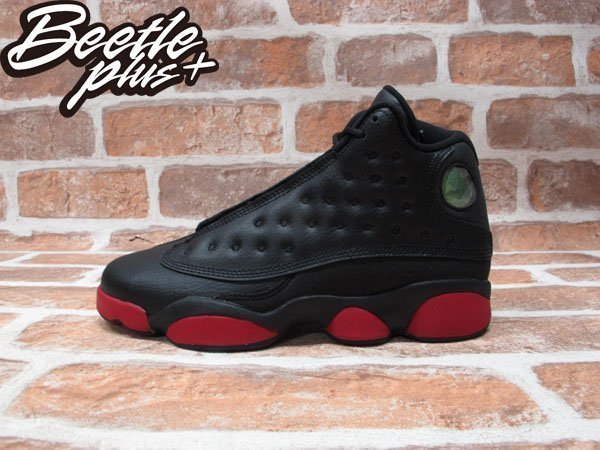 BEETLE NIKE AIR JORDAN 13 RETRO BG GS 黑紅女鞋414574-033 24 CM