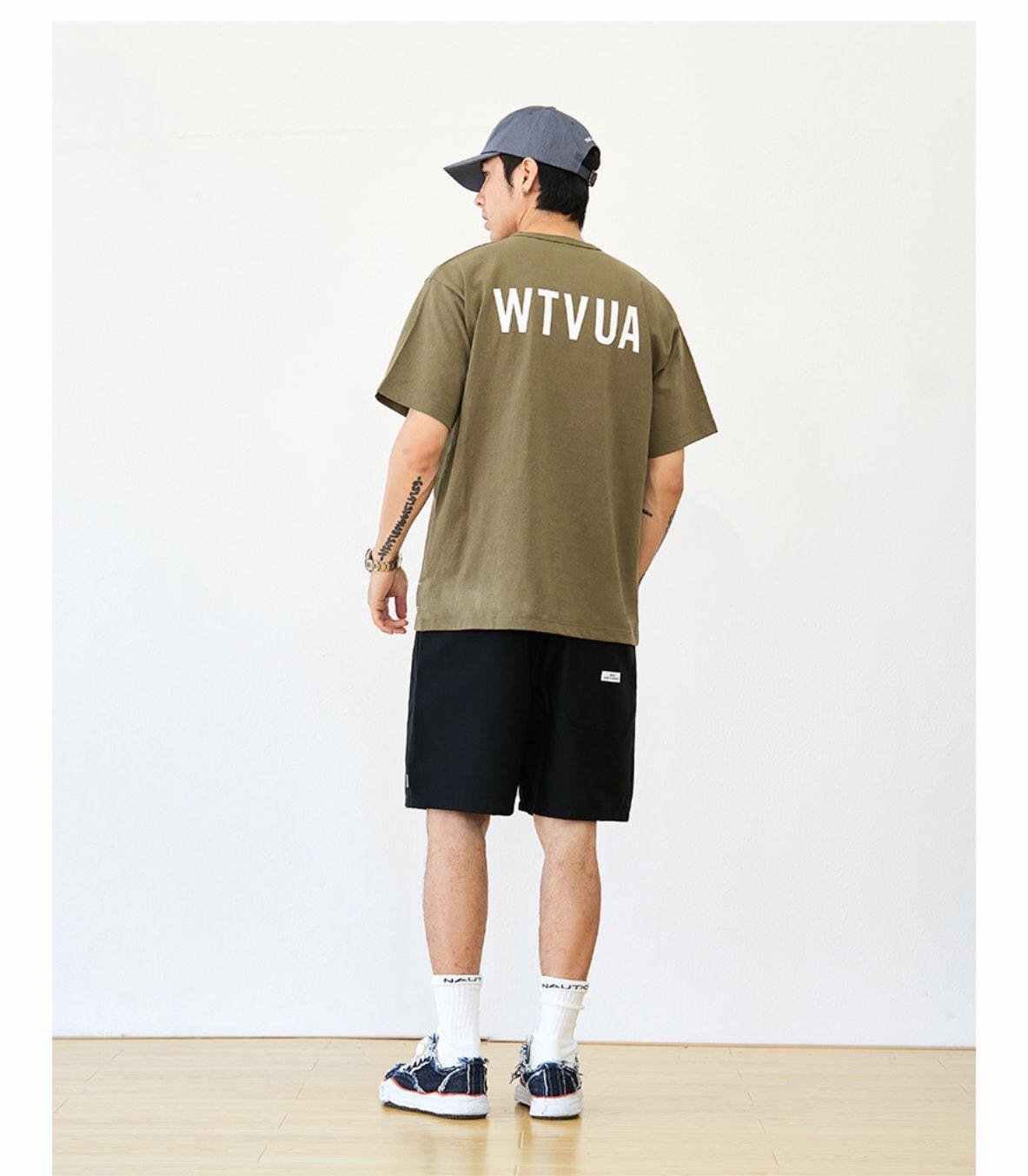 希望商店】 WTAPS BANNER / SS / COTTON 21SS 雙面WTVUA LOGO 短袖T恤 
