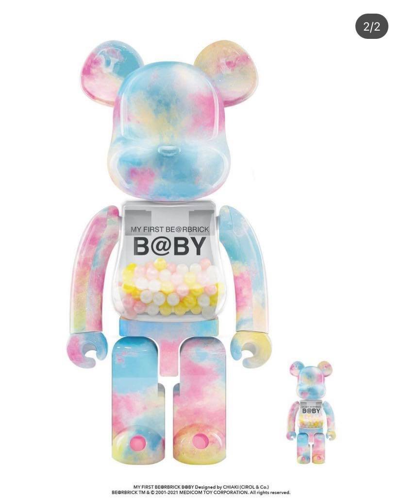 Image.台中逢甲店BE@RBRICK BEARBRICK 400%100% 2021澳門展限定炫彩