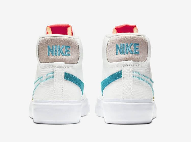 NIKE SB Blazer Mid Edge 兩色拆線休閒板鞋男女鞋Cl3833-100-101