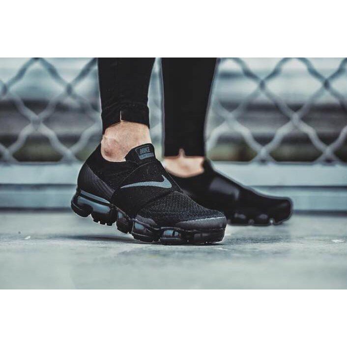 Nike Air VaporMax Flyknit Moc Black Beit 慢跑鞋全黑黑魂繃帶運動