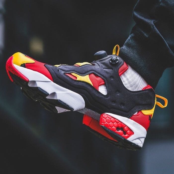 R'代購Reebok INSTAPUMP FURY OG MU PUMP 紅黃黑1997 九七香港回歸