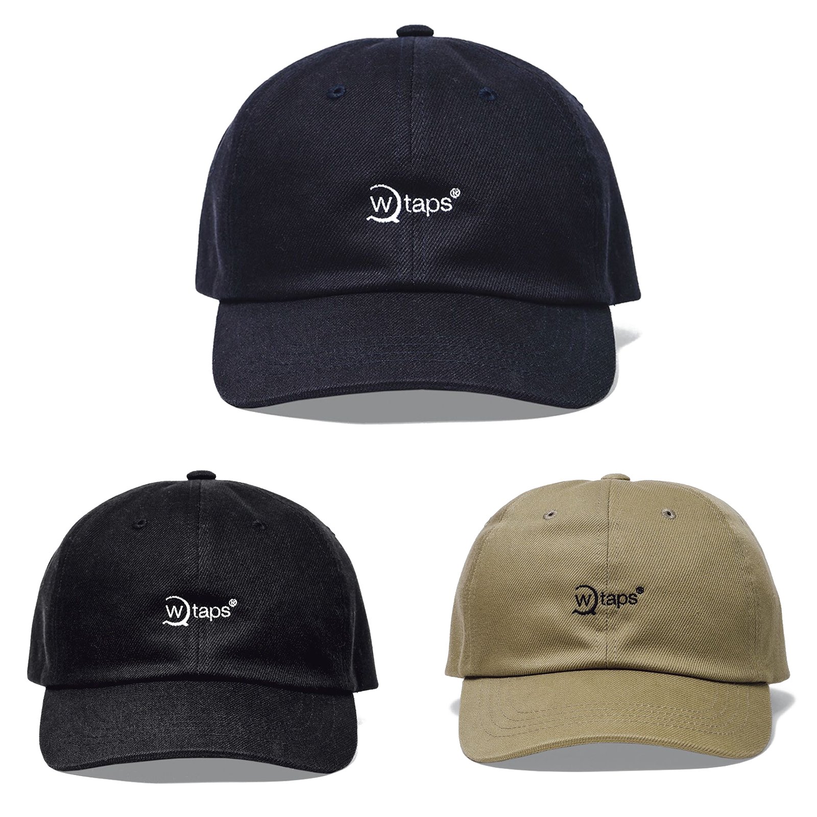 希望商店】WTAPS T-6L / CAP / COTTON. TWILL 20AW 刺繡老帽六片帽