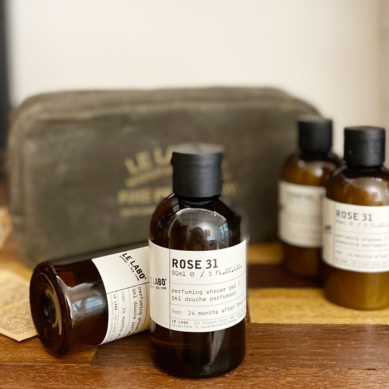 【Le Labo】玫瑰31 檀香33 旅行套組 洗髮露 洗髮乳 沐浴膠 沐浴乳 沐浴系列 旅行組 身體乳液