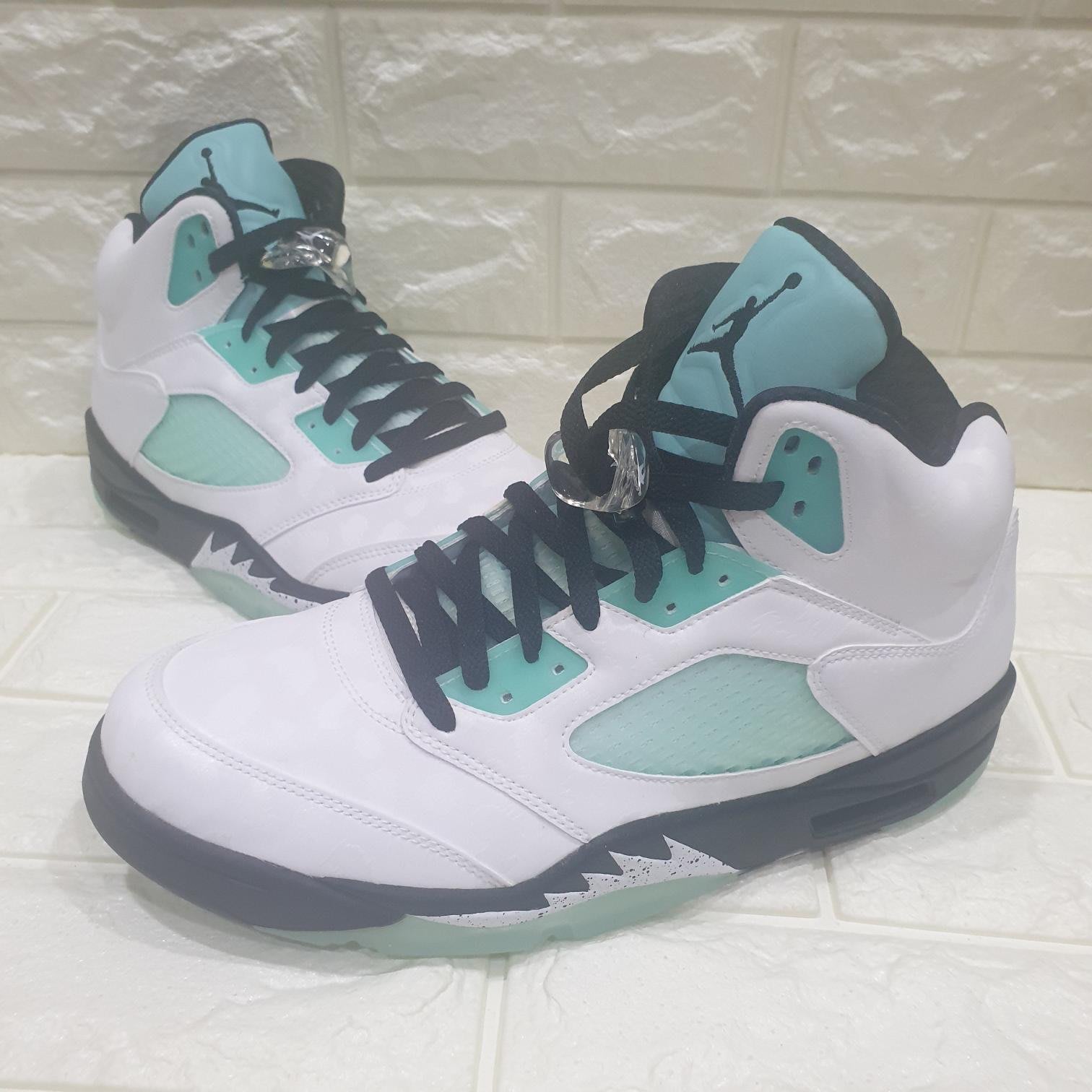 ANiMa™ 台灣公司貨Nike air Jordan 5 郭艾倫水母綠us11 ISLAND GREEN