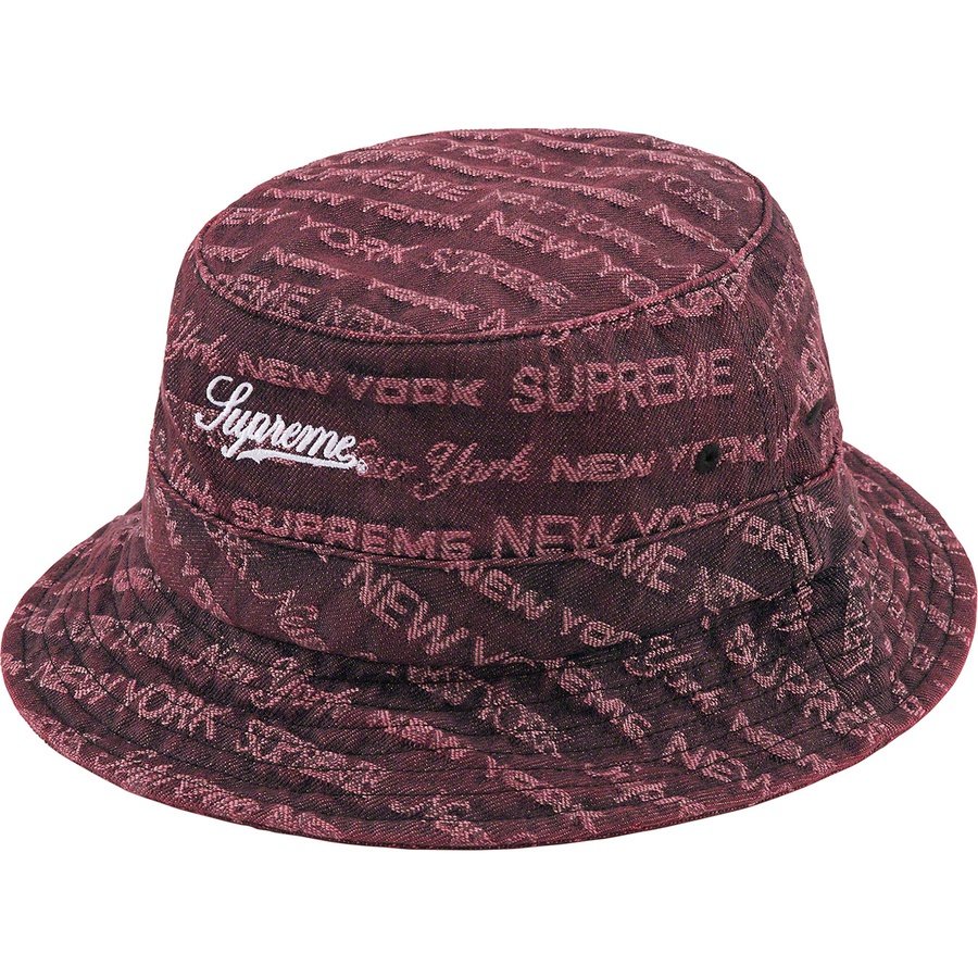 紐約范特西】預購SUPREME FW22 Multi Type Jacquard Denim Crusher