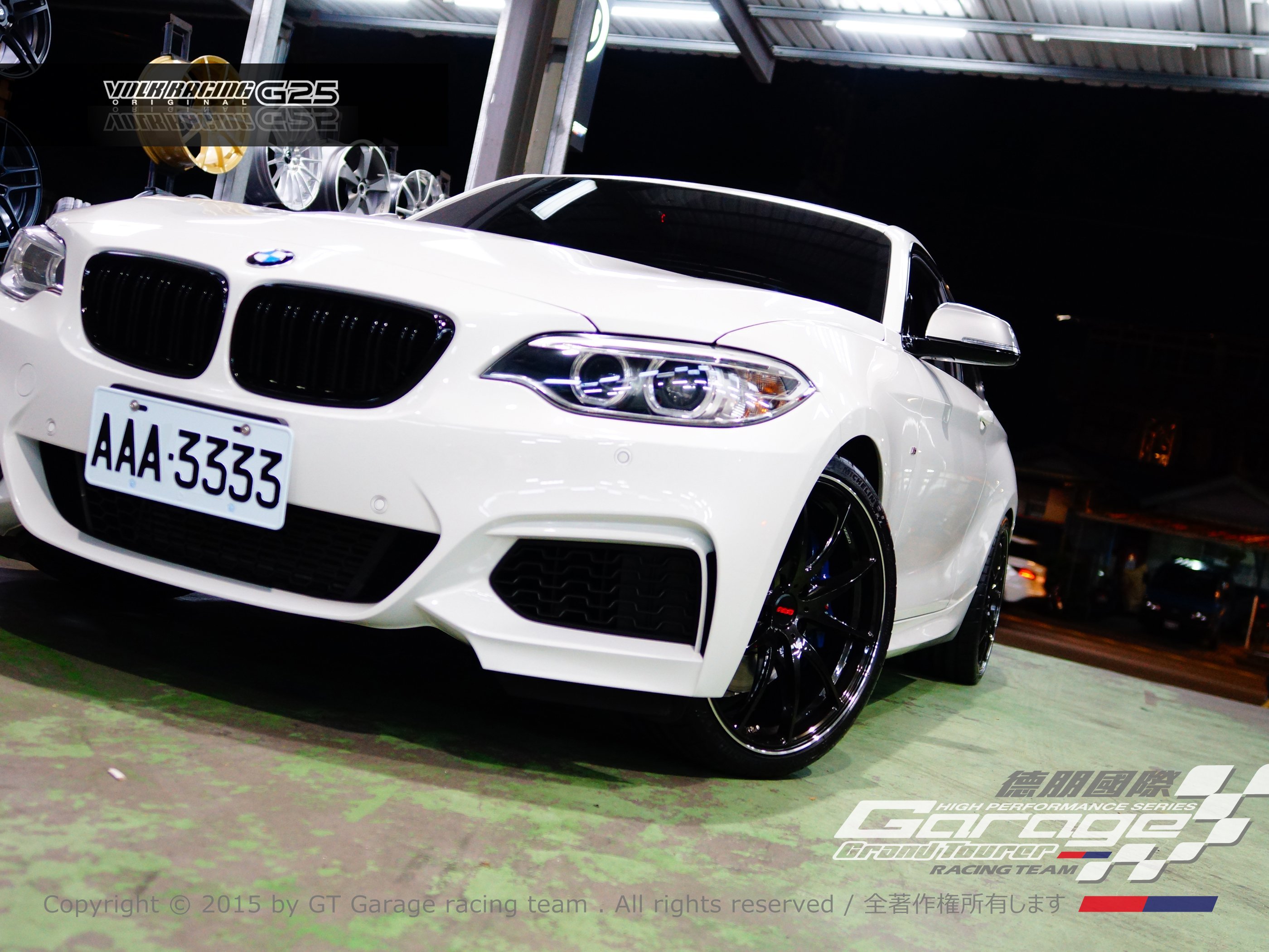 德朋國際 / BMW F22 M235 RAYS G25 鍛造鋁圈搭配 PSS歡迎詢問