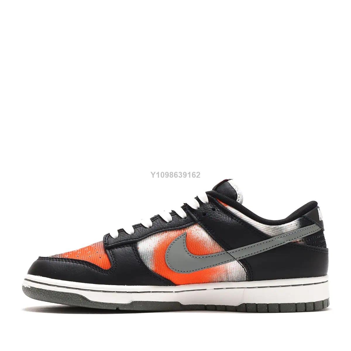 代購】Nike Dunk Low Graffiti Black Red 塗鴉黑紅反光低幫休閒百搭滑